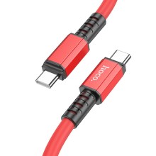 Καλώδιο Hoco X85 Strength USB-C σε USB-C 60W 20V/3A Υψηλής Αντοχής Κόκκινο 1.2m