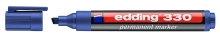 EDDING ανεξίτηλος μαρκαδόρος 330, 1-5mm, επαναγεμιζόμενος, μπλε