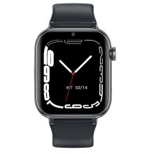 Smartwatch Maxcom FW59 4G GPS IP65 670mAh με 1.85” IPS 20mm Silicon Band και SOS Button Μαύρο με Δυνατότητα Κλήσεων