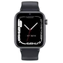 Smartwatch Maxcom FW59 4G GPS IP65 670mAh με 1.85” IPS 20mm Silicon Band και SOS Button Μαύρο με Δυνατότητα Κλήσεων