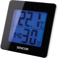 Μετεωρολογικός Σταθμός -  Ρολόϊ - Ξυπνητήρι Sencor SWS 1500B με LCD Οθόνη