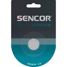 Μπαταρία Λιθίου Sencor SBA CR2025 3V 1τμχ