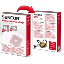 Ανταλλακτικές Σακούλες Sencor SVCX 1751 για Ηλεκτρική Σκούπα Sencor SVC 900 5τμχ + 1 φίλτρο