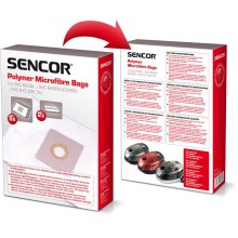 Ανταλλακτικές Σακούλες Sencor SVCX 1052 για Ηλεκτρική Σκούπα Sencor SVC 660/670 5τμχ + 1 φίλτρo