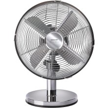 Επιτραπέζιος Ανεμιστήρας Sencor SFE 2540SL 30W Διαμέτρου 25cm με 3 Ταχύτητες και Σώμα απο Χρώμιο