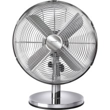 Επιτραπέζιος Ανεμιστήρας Sencor SFE 3040SL 35W Διαμέτρου 30cm με 3 Ταχύτητες και Σώμα απο Χρώμιο