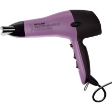 Σεσουάρ Μαλλιών Sencor SHD 6700VT 2000W Ultra Light 2 Ταχυτήτων και 3 Θέρμανσης με Diffuser και Concentrator Μωβ
