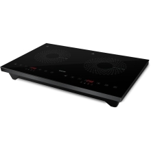 Φορητή Επαγωγική Εστία Sencor SCP 4601GY Διπλή TouchControl 3400W 12-26cm Μαύρη