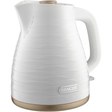 Βραστήρας με 3D Pattern Design 1,7lt 2200W Sencor SWK 7500WH Λευκό
