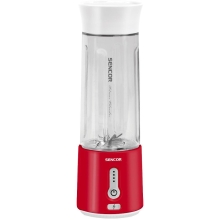 Επαναφορτιζόμενο Μπλέντερ Smoothie Maker 500ml 150W USB-C Sencor SBL 134RD Κόκκινο