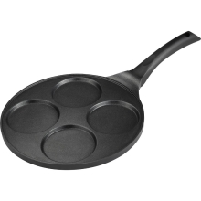 Τηγάνι CREPE Pancake Αντικολλητικό Αλουμινίο 26cm Lamart LT1131 Μαύρο 42002831