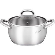 Κατσαρόλα SHAPE 20cm 3,6lt Stainless Steel Lamart LT1160
