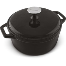 Κατσαρόλα IRON από Μαντέμι 21,5cm 2,3lt Lamart LT1208 Μαύρο