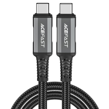 Καλώδιο Acefast C1-09 USB-C σε USB-C PD240W 40Gbps Data Transfer 4K Screem Support Μαύρο 1.2m