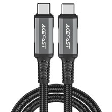 Καλώδιο Acefast C1-09 USB-C σε USB-C PD240W 40Gbps Data Transfer 4K Screem Support Μαύρο 1.2m