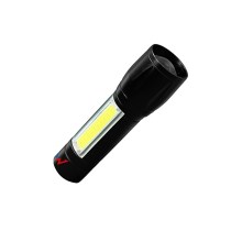 Επαναφορτιζόμενος Φακός Wonder Wt1501S 100 Lumens Απόσταση Δέσμης: 50m Αυτονομία:4h Βάρος:53gr IP44 Αλουμινίου
