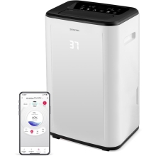 Αφυγραντήρας Sencor SDH 3028WH Wi-Fi 30lt/ημέρα 420 W Κάλυψη 30-89τμ