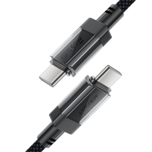 Καλώδιο Acefast C12-03 USB-C σε USB-C PD60W 3A Braided Μαύρο 1.2m