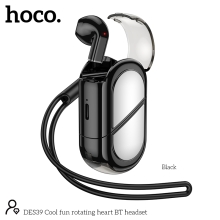 Wireless Hands Free Hoco. DES39 V.5.3 230mAh 4 Ώρες Ομιλίας Μαύρο