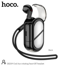 Wireless Hands Free Hoco. DES39 V.5.3 230mAh 4 Ώρες Ομιλίας Μαύρο