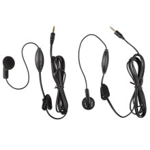 Σετ 2 Τεμ. Hands Free Sencor HFS με Μικρόφωνο, 2.5mm Jack για Walkie Talkie Συμβατά με Sencor και Motorola