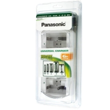 Φορτιστής Μπαταριών Panasonic BQ-CC15 Universal 4 Θέσεων με Αυτόματη Διακοπή και Γρήγορη Φόρτιση 6hr Συμβατός με Μπαταρίες AA/AAA/C/D/9V