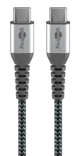 GOOBAY καλώδιο USB-C 49301, 60W, 480Mbps, 0.50m, μαύρο