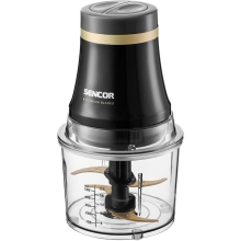 Πολυκόπτης Multi Sencor SCB 4000BK 400W με Δοχείο 1L me 4 Λεπίδες Τιτανίου