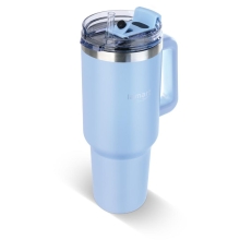Ποτήρι Θερμός από Ανοξείδωτο & Πλαστικό 1.2L HUGE Lamart LT4087 Μπλε