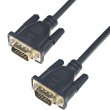 Καλώδιο VGA σε VGA Yenkee YVC 05 1080p/60Hz Gold Plated Black 1.5m