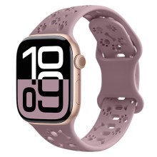 Watchband Hoco WA38 Time Series 44/45/46/49mm Silicon Strap για Apple Watch series 1/2/3/4/5/6/7/8/9/se/ultra1/ultra2 Ροζ