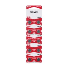 Buttoncell Maxell LR43-AG12-V12GA-RW84-LR1142 Τεμ. 10