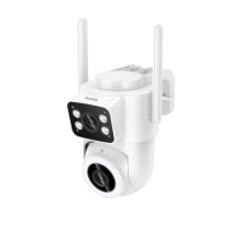 Wi-Fi Κάμερα Ασφαλείας Hoco D9 Outdoor PTZ Full HD Dual Camera με IR-CUT για Καταγραφή με ή Χωρίς Φωτισμό TF Κάρτα εως 128Gb