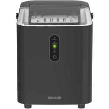 Παγομηχανή Sencor SIM 2500BK 120W Δοχείο Νερού 1lt εως 12kg/24h με Επιλογή Μεγέθους Πάγου και Χρόνο Κύκλου 6 με 8 Λεπτά