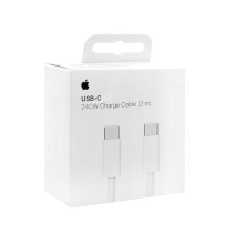 Καλώδιο σύνδεσης Apple USB-C to USB-C 240W MU2G3ZM/A Braided Λευκό 2m