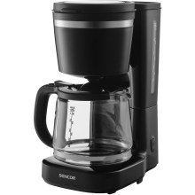 Καφετιέρα Φίλτρου Sencor SCE 2710BK 1.5L 1000W Μαύρη