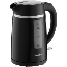 Βραστήρας Sencor SWK 2710BK Ηλεκτρικός 1.7L με Πιστοποίηση Ασφαλείας STRIX Μαύρος