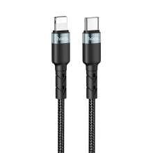 Καλώδιο Hoco. SU99 Pro USB-C σε Lightning Fast Charging PD27W Braided Μαύρο 2m