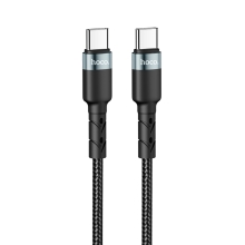 Καλώδιο Hoco. SU99 Max USB-C σε USB-C Fast Charging 60W Braided Μαύρο 2m