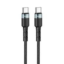 Καλώδιο Hoco. SU99 Max USB-C σε USB-C Fast Charging 60W Braided Μαύρο 2m