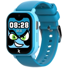 Smartwatch Maxcom FW49 Kiddo 4G 1.52” IPS 670mAh IP67 με 20mm Silicon Band και SOS Button Μπλέ με Δυνατότητα Κλήσεων