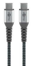 GOOBAY καλώδιο USB-C 79559, 60W, 480Mbps, 0.15m, μαύρο