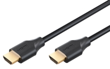 GOOBAY καλώδιο HDMI 2.2 80073, 16K/60Hz, 96 Gbps, 0.50m, μαύρο