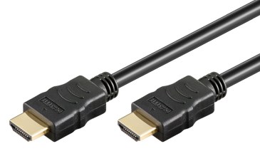 GOOBAY καλώδιο HDMI 80103 με Ethernet, soft, 4K/60Hz, 18 Gbps, 2m, μαύρο