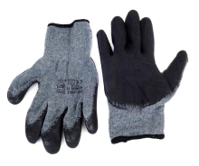Γάντια εργασίας 02047, αντιολισθητικά, γκρι-μαύρο