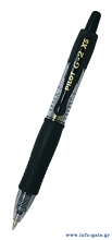 PILOT στυλό διαρκείας gel G-2 XS, 0.7mm, 11cm, μαύρο