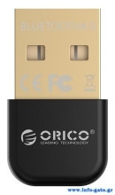 ORICO USB αντάπτορας Bluetooth 4.0 BTA-403, μαύρος