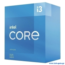 INTEL CPU Core i3-10105F, 4 Cores, 3.70GHz, 6MB Cache, LGA1200