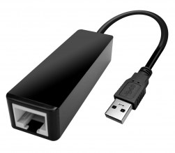 POWERTECH Converter USB 3.0 σε Gigabit Ethernet CAB-U035, 0.2m, μαύρο
