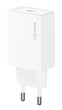 USAMS φορτιστής τοίχου CC325, USB-C, 20W, λευκός